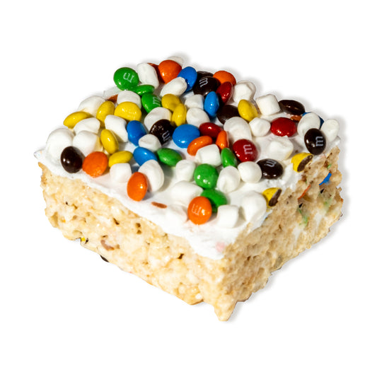 Marshmallow Treats - M & Ms