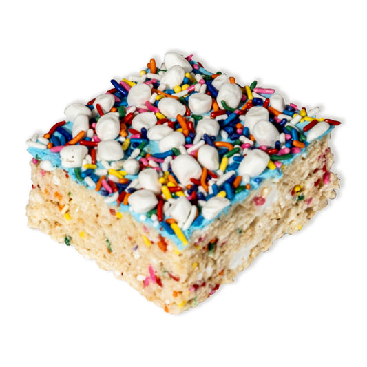 Marshmallow Treats - Birthday Cake