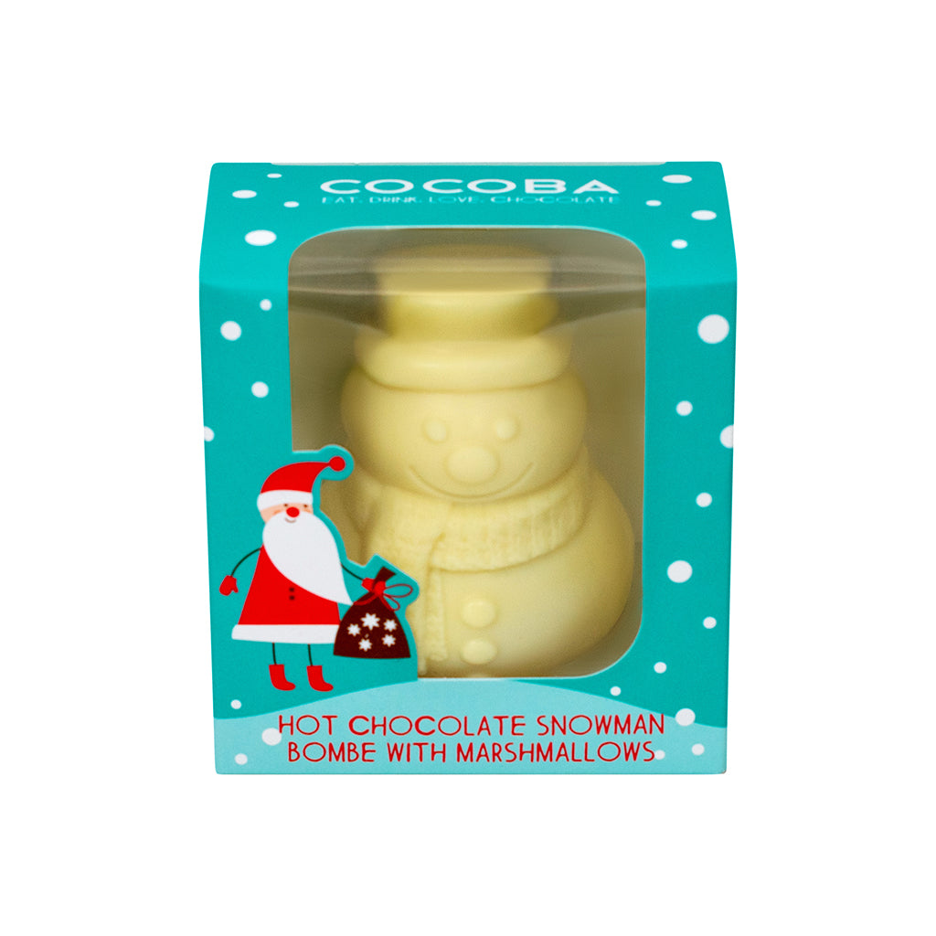SALE Snowman Hot White Chocolate Bombe